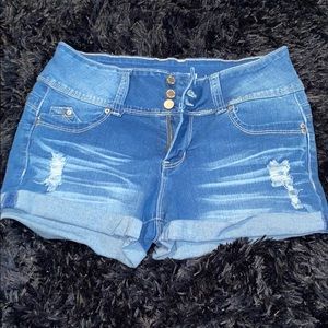 Jean shorts